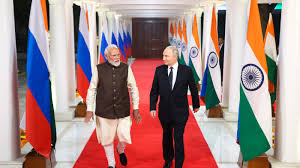 Putin arrives in India for annual summit with PM Modi