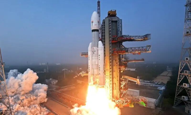 ISRO LVM3-M6 rocket launching India’s heaviest satellite into low-Earth orbit