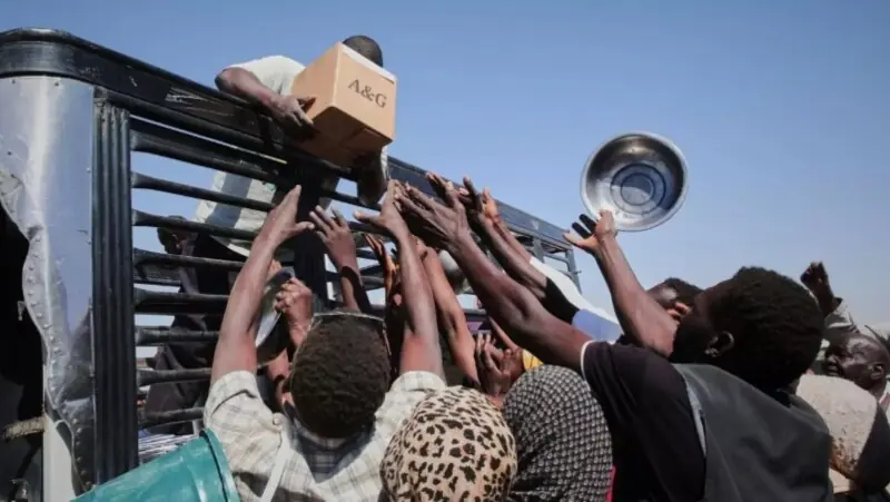 UN humanitarian team visiting war-damaged El-Fasher city in Sudan amid famine and civilian crisis