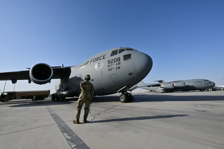 US military al udeid air base in qatar amid regional tensions