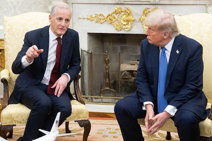 Former U.S. President Donald Trump during an official event discussing foreign policy