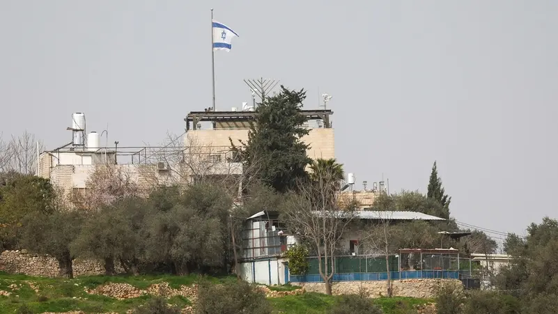 US President Donald Trump as White House reiterates opposition to Israeli annexation of the West Bank